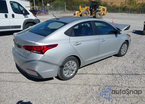 2021 Hyundai Accent Se from USA, damaged, VIN 3KPC24A67ME136589